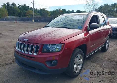 2015 Jeep Compass Sport из США, поврежденный, VIN 1C4NJCBA3FD208918